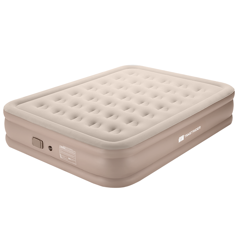 Cirro 16" Elevated Automatic Air Mattress - 3-Layer Double-High Blow Up Bed