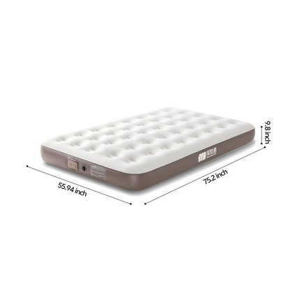 Cirro Premium Rechargeable Air Mattress - Single-Layer Blow Up Bed